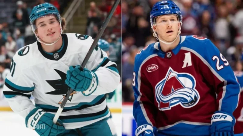 Celebrini Faces MacKinnon as Sharks Challenge Avalanche in NHL Showdown