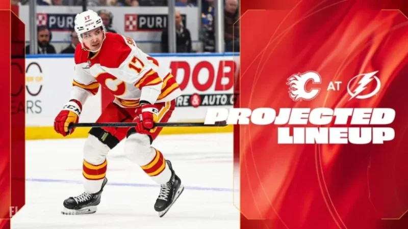 Flames Face Lightning: Predicted Lineup Revealed
