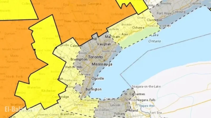 Heavy Snow Bursts in GTA Threaten Road Visibility