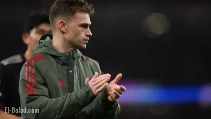 Kimmich: Bayern Munich to Gain Valuable Insights from Arsenal Defeat