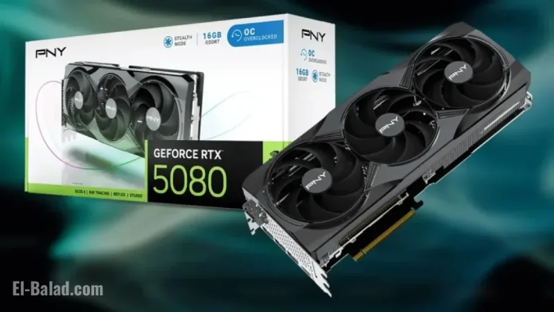 PNY Geforce RTX 5080 Price Drops Below MSRP for Black Friday