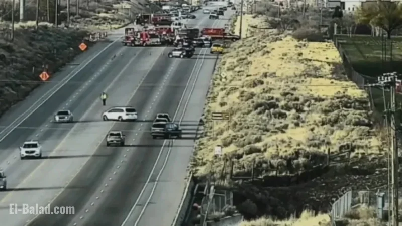 Redwood Road Closes After Head-On Collision Near Camp Williams
