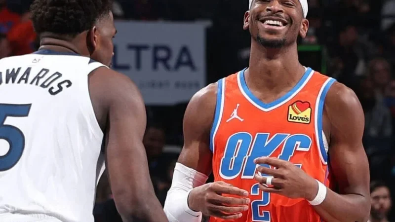 Thunder Triumph Over T-Wolves for 10th Consecutive Victory