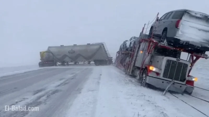 Winter Storm Threatens Post-Thanksgiving Travel with Season’s Widest Snowfall