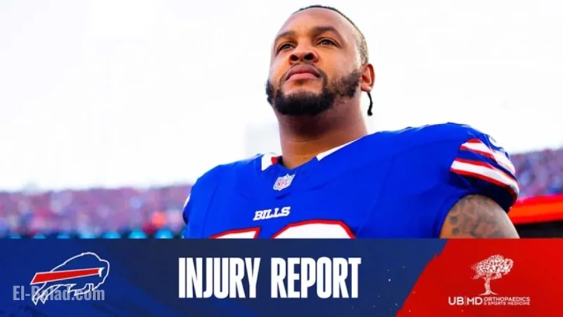 Buffalo Bills Release Injury Report Ahead of Steelers Matchup
