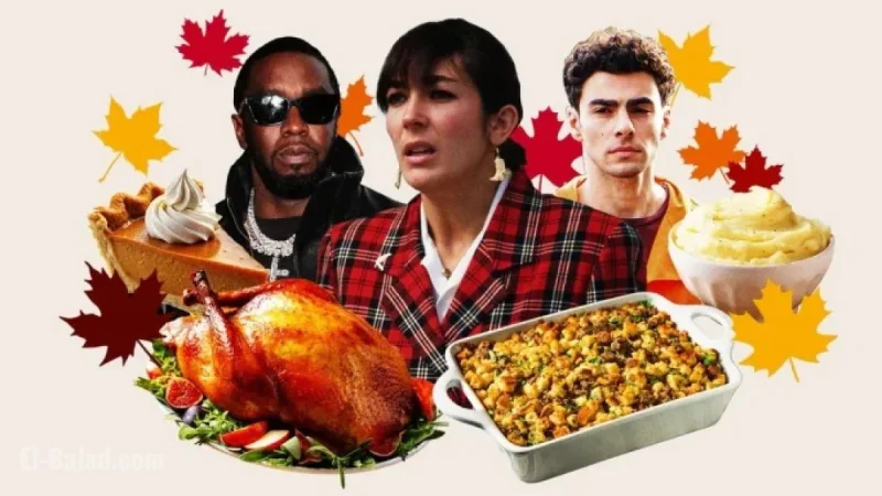 Celebrity Thanksgiving Dishes: What Ghislaine, Diddy, and Luigi Are Enjoying