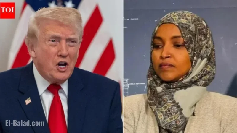 Donald Trump Criticizes Ilhan Omar Amid Immigration Crackdown