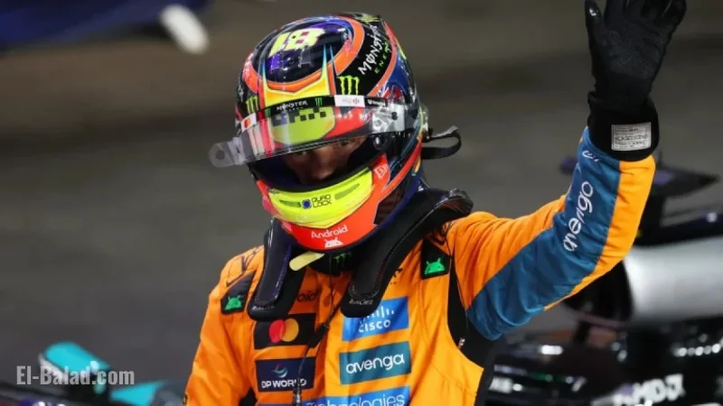 Oscar Piastri Secures Qatar Sprint Pole, Max Verstappen Ends Sixth