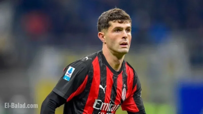 Christian Pulisic to Miss Milan Match Due to New Injury