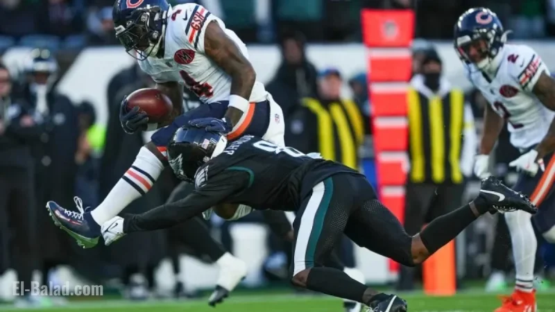 Eagles’ Run Defense Falters as Bears Exploit with 281 Yards