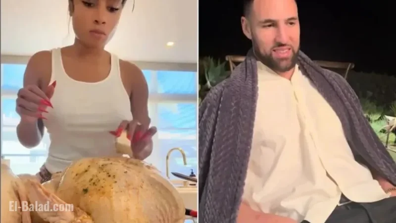 Megan Thee Stallion Crafts Thanksgiving Feast for Klay Thompson’s Family