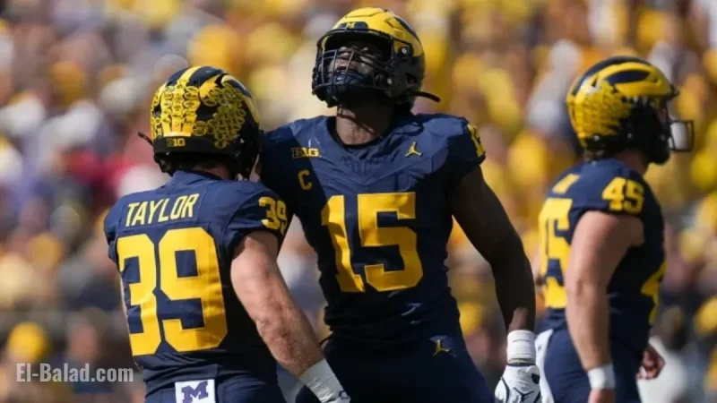 Michigan Football Faces OSU Without Starter, Captain Ernest Hausmann