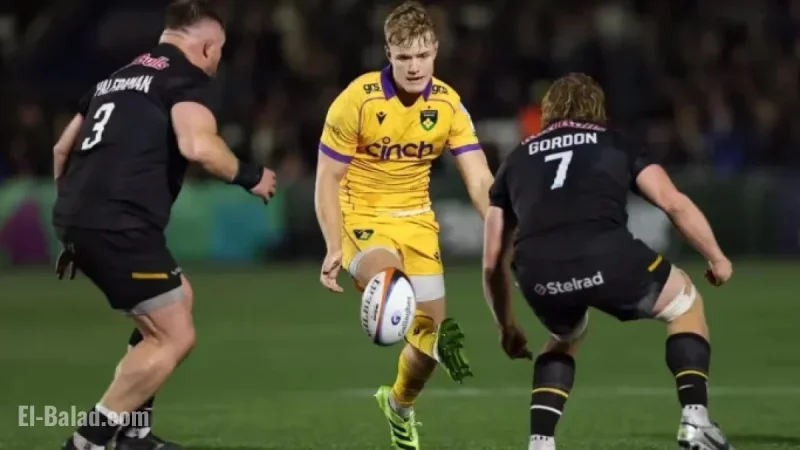 Saints Announce Team Roster for Gallagher Premiership Return at Bristol Bears
