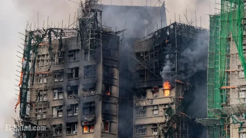 Visual Guide Details Hong Kong Fire’s Rapid Spread