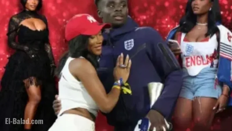 Arsenal’s Bukayo Saka Engages Tolami Benson in Romantic Proposal