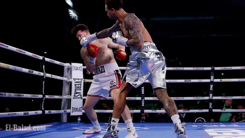 Ben Whittaker detonates first-round knockout on Matchroom debut in Birmingham