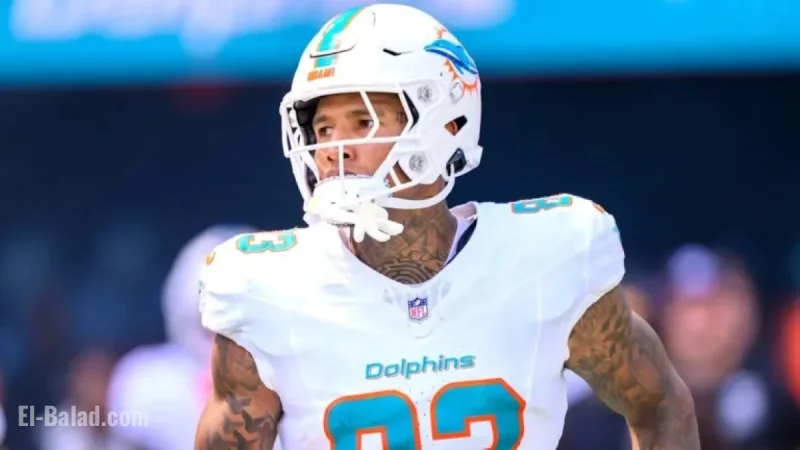 Dolphins Activate TE Darren Waller for Saints Clash After Injury Recovery