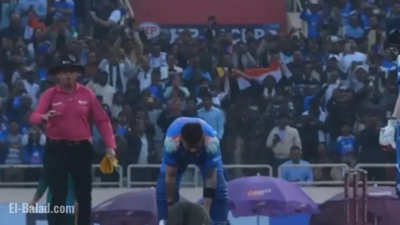 Fan Breaks Security to Honor Kohli’s Milestone 52nd Century