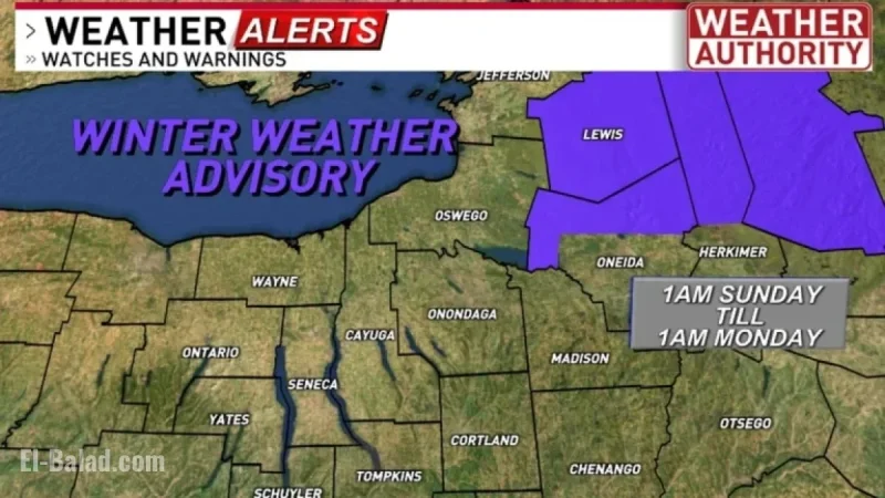 Flurries Persist as Wind and Mixed Precipitation Arrive Sunday