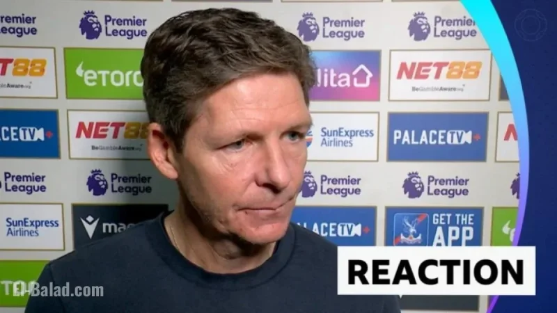 Glasner Criticizes Frugal Palace for Delaying January Transfers