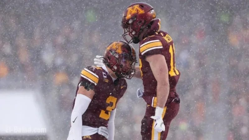 Gophers Secure Fourth Axe Victory Over Wisconsin in Snowy Clash