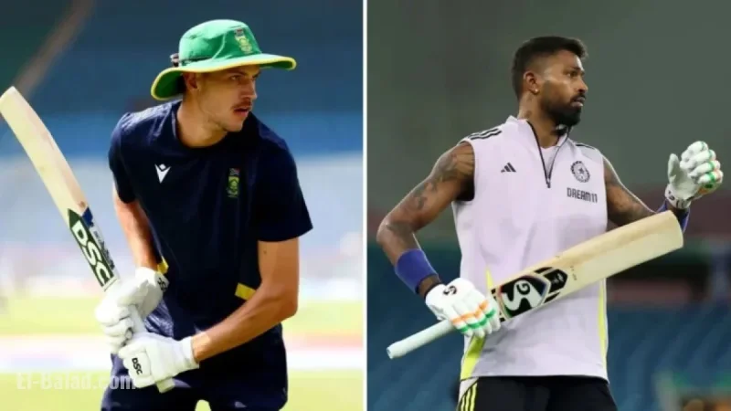 Hardik Pandya vs Marco Jansen: ODI Stats Comparison After 29 Matches