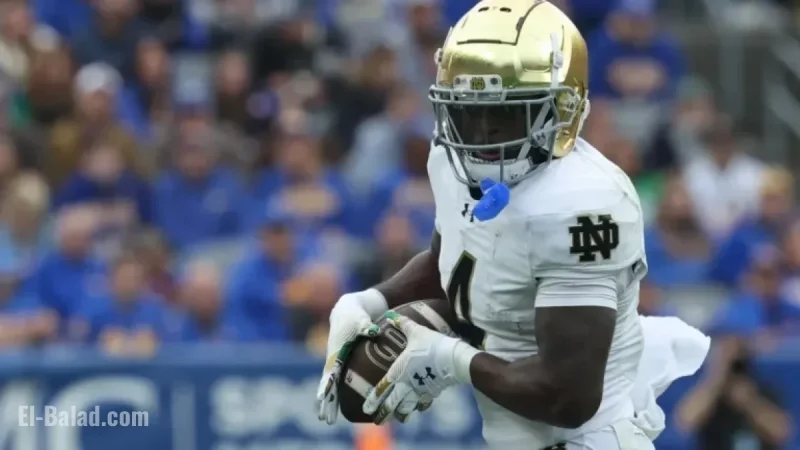 Heisman Hopeful Jeremiyah Love Exits Notre Dame Game Due to Injury