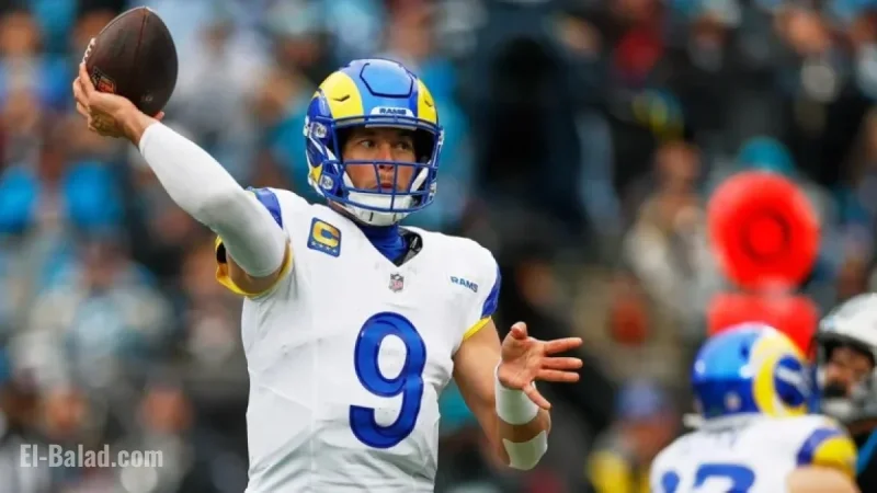 Matthew Stafford Breaks NFL Record with First-Drive Touchdown Against Panthers