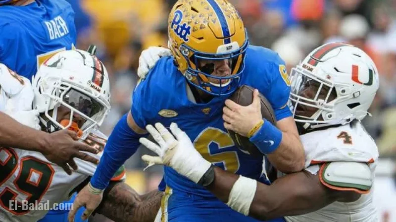 Miami Dominates Pitt, Crushing Panthers’ ACC Title Dreams in Finale