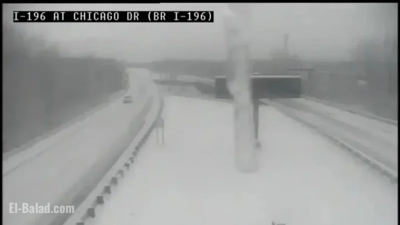 Michigan Sees Up to a Foot of Snowfall in Certain Areas