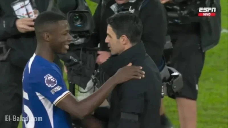 Mikel Arteta’s Frustration with Moisés Caicedo During Chelsea vs Arsenal