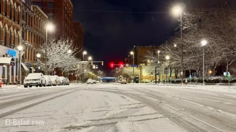 Overnight Snowstorm to Sweep Across Northeast Ohio