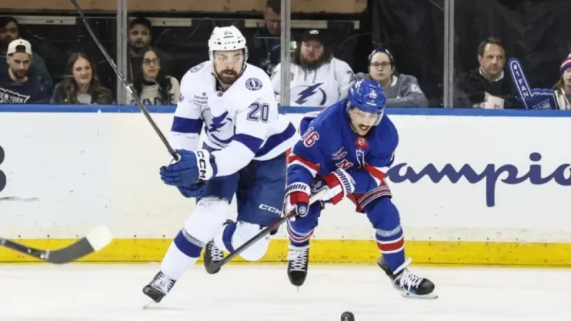 Rangers Seek Victory Against Lightning in MSG Matinee Lineup Showdown