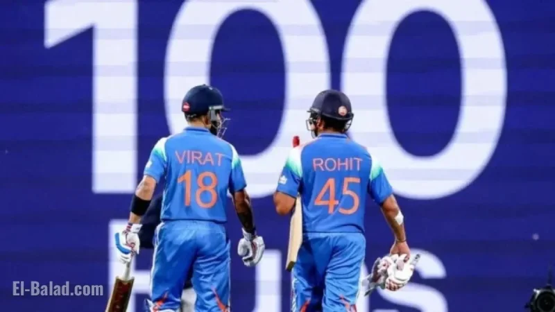Rohit and Kohli Achieve 20th Century Partnership Milestone in ODI Cricket