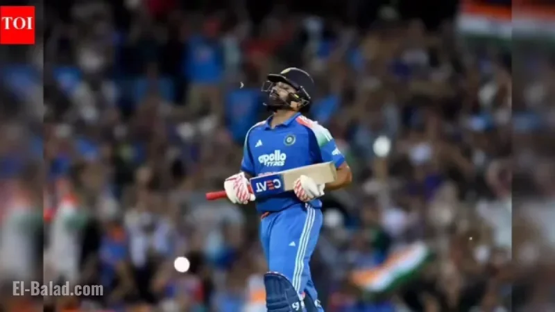 Rohit Sharma Nears Career-Defining Historical Achievement