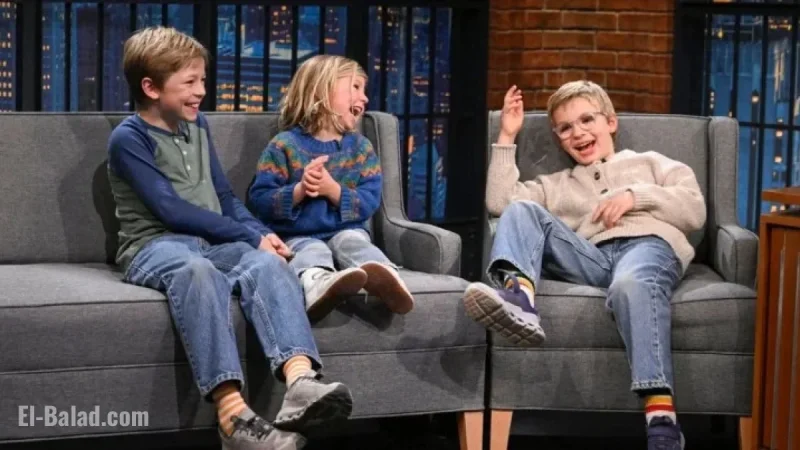 Seth Meyers Interviews Kids on Late Night Show