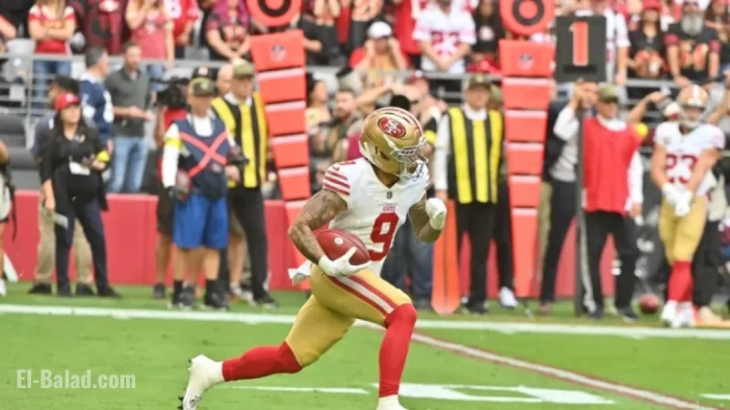 Skyy Moore’s 66-Yard Return Sets Up McCaffrey TD; 49ers Lead 7-0