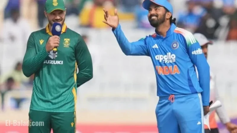 South Africa Fields First as India Loses 19th Straight ODI Toss