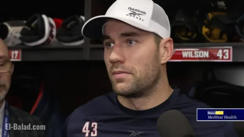 Tom Wilson Speaks Out in Postgame Interview