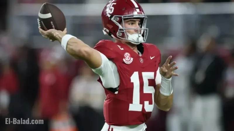 Ty Simpson Announces Career Decision Ahead of Auburn Game