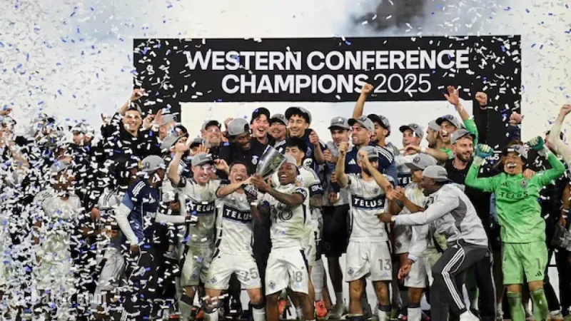 Vancouver Whitecaps Defeat San Diego 3-1, Claim Western Conference Title