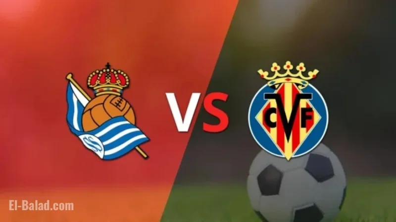 Villarreal Leads 1-0 Against Real Sociedad