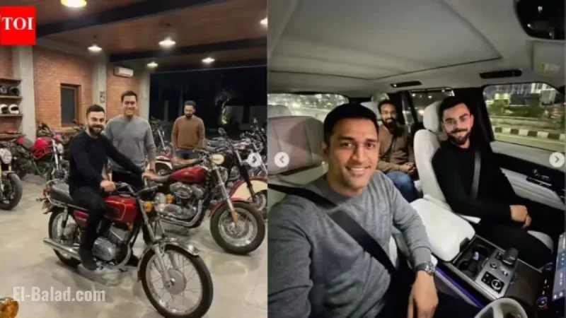 Virat Kohli’s Iconic RX100 Pose with MS Dhoni Excites Fans Online