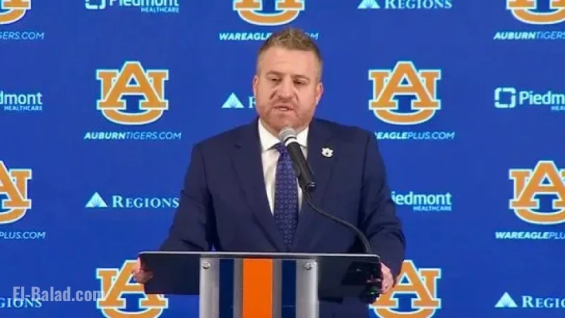 Auburn Reveals Alex Golesh’s $44 Million Contract Details