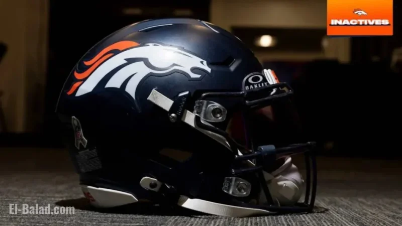 Broncos Reveal Week 13 Inactives for ‘Sunday Night Football’ vs. Commanders