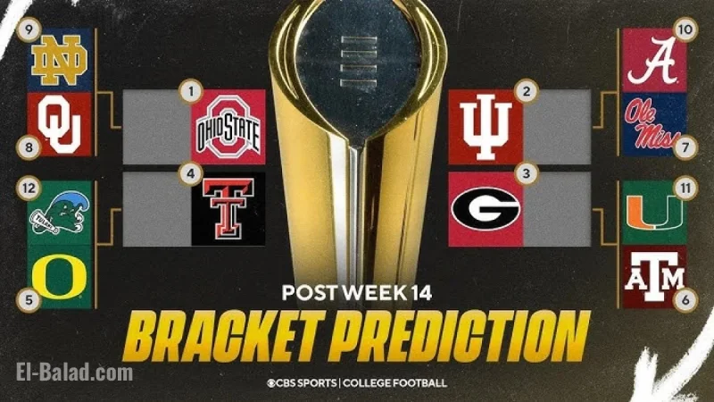 College Football Playoff bracket watch: live 12-team projections, schedule, SEC/Big Ten stakes, and what Texas A&M’s loss means