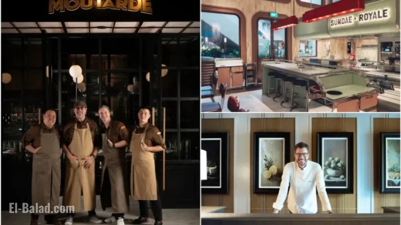 Experience French and Italian Cuisine at Moutarde and Laurus Table at Sentosa