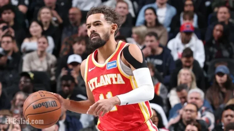 Hawks’ Trae Young sidelined two weeks with knee injury
