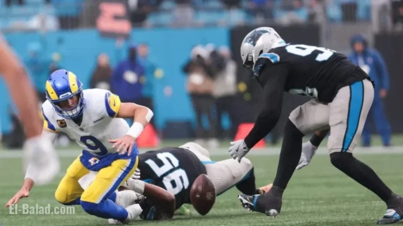 Matthew Stafford Fumbles, Carolina Panthers Upset Los Angeles Rams