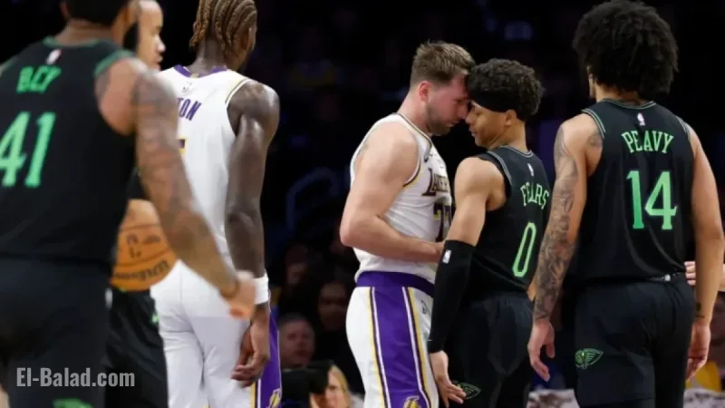 NBA Fans React to Luka Doncic’s Viral Stare-Down Moment